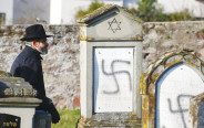 אירוע אנטישמי בצרפת השנה (צילום: רויטרס)