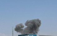 זירת הפגיעה בכרם שלום (צילום: רשתות חברתיות)