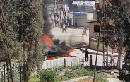 רכבו של אבו חידר שהתפוצץ (צילום: רשתות חברתיות)