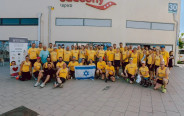 נבחרת שלוה סקוני בנמל תל אביב (צילום: אבישי בדולח)