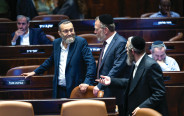 בכירי יהדות התורה השבוע בכנסת (צילום: יונתן זינדל, פלאש 90)