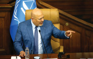 התובע בבית הדין הפלילי בהאג כרים קאן (צילום: רויטרס)