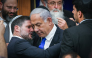 בצלאל סמוטריץ', בנימין נתניהו (צילום: אריה לייב אדאמס, פלאש 90)