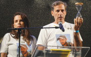 רובי וחגית חן (צילום: מטה משפחות החטופים)