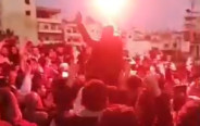 מחאות נגד השלטון החדש בסוריה  (צילום: צילום מסך)