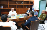 נתניהו בעת ניהול המערכה נגד איראן  (צילום: אבי אוחיון, לע"מ)