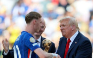 קול פאלמר ודולנד טראמפ (צילום: Getty images)
