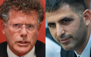 שלמה קרעי, יצחק עמית (צילום: יונתן זינדל, פלאש 90)