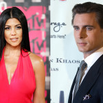 סקוט דיסיק, קורטני קרדשיאן (צילום: רויטרס)