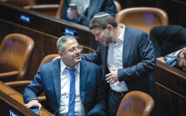 איתמר בן גביר ובצלאל סמוטריץ' (צילום: יונתן זינדל פלאש 90)