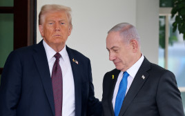 בנימין נתניהו, דונלד טראמפ (צילום: REUTERS/Jonathan Ernst)