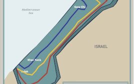 מפת הנסיגה (צילום: שימוש לפי סעיף 27א')