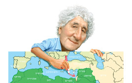 "יש כבר מדינה פלסתינית" (צילום: איור: אופיר בגון)