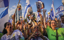 יום שחרור החטופים משבי חמאס (צילום: מרים אלסטר פלאש 90)