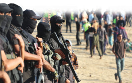 מחבלי חמאס  (צילום: רויטרס)