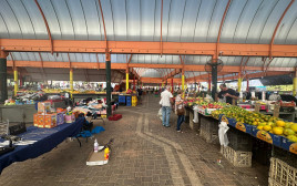 שוק קריית שמונה (צילום: בתיה גלעדי)