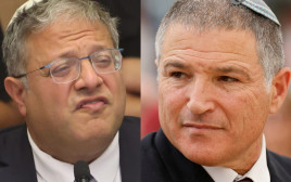 דוד זיני, איתמר בן גביר (צילום: מרק ישראל סלם,רויטרס)