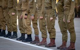 קציני צה"ל (צילום: נועם ריבקין פנטון, פלאש 90)