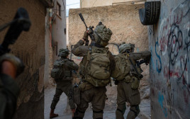 פעילות כוחות עוצבת הקומנדו בכפרים טמון ופארעה (צילום: דובר צה"ל)