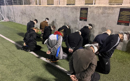 מבצע מעצרים וסיכול טרור בכפר צוריף שביהודה ושומרון (צילום: אבי אשכנזי)