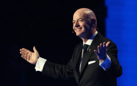 ג'אני אינפנטינו נשיא פיפ"א, הגרלת מונדיאל 2026 (צילום: רויטרס)