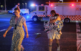 זירת הפיגוע באוסטרליה (צילום: George Chan)