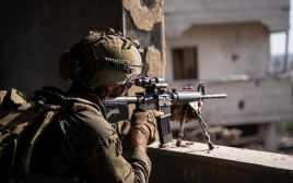 פעילות כוחות חטיבת כפיר ברצועת עזה (צילום: דובר צה"ל)