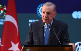 נשיא טורקיה רג’פ טאיפ ארדואן במהלך ביקורו במלזיה (צילום: רויטרס)