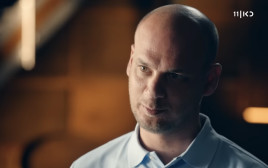 אלי פלדשטיין מתראיין לתוכנית "יהיה טוב" עם עמרי אסנהיים בכאן 11 (צילום: צילום מסך כאן 11)