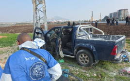 תיעוד מזירת הפיגוע  (צילום: שימוש לפי סעיף 27א')