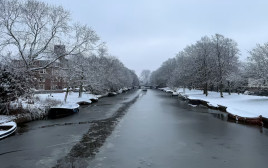 אמסטרדם, חורף 2026 (צילום: רויטרס)