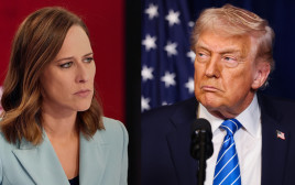 דונלד טראמפ, יונית לוי (צילום: קשת 12, gettyimages)