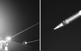 מערכת "אור איתן" ליירוט בלייזר (צילום: דוברות משרד הביטחון)