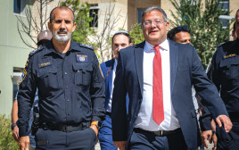 איתמר בן גביר ודני לוי (צילום: אורן בן חקון פלאש 90)