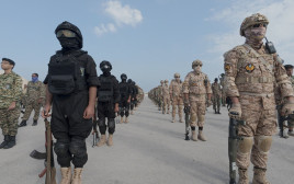 משמרות המהפכה באיראן (צילום: WANA via REUTERS)