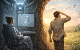 מכונות, בינה מלאכותית (צילום: AI)