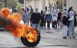 הפרות סדר ביהודה ושומרון (צילום: Abbas Momani/AFP via Getty Images)
