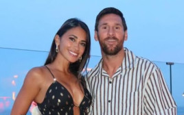 ליאו מסי ואשתו אנטונלה רוקוזו (צילום: מסך, אינסטגרם)