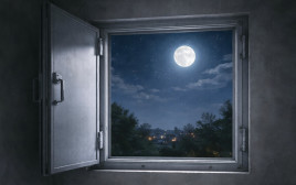 חלון ממ"ד  (צילום: AI)