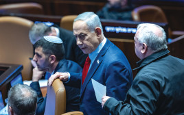 בנימין נתניהו בכנסת, פברואר 2026 (צילום: יונתן זינדל, פלאש 90)