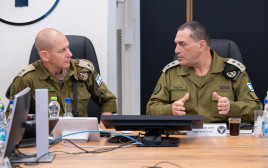 הרמטכ"ל, רא"ל אייל זמיר בפיקוד צפון (צילום: דובר צה"ל)