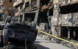 תקיפות חיל האוויר בלבנון: כך נראית ביירות הבוקר (צילום: רויטרס)