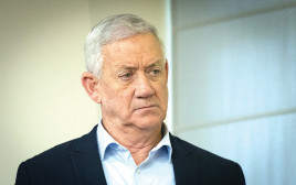 בני גנץ (צילום: יונתן זינדל, פלאש 90)