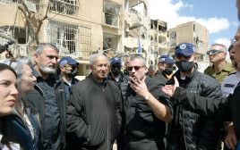 בנימין נתניהו בערד (צילום: לע"מ)