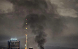 תקיפה באיראן (צילום: רשתות ערביות)