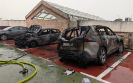 זירת הנפילה בקריית אתא (צילום: עיריית קריית אתא)