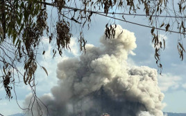 תקיפות בנבטיה (צילום: רשתות ערביות, שימוש לפי סעיף 27 א')