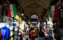 טהרן בזמן הפסקת האש (צילום:  REUTERS/Thaier Al Sudani)