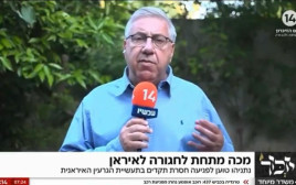 יעקב ברדוגו ביום השואה בערוץ 14 (צילום: צילום מסך רשת X)