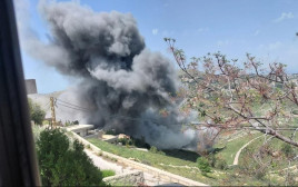 תקיפה בלבנון (צילום: צילום מסך רשת X)